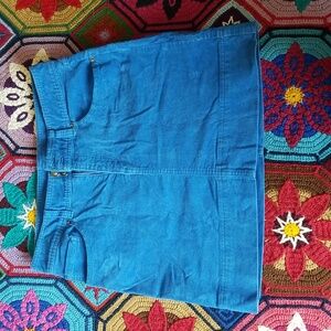 Patagonia Women's Blue Corduroy Skirt Sz 4
